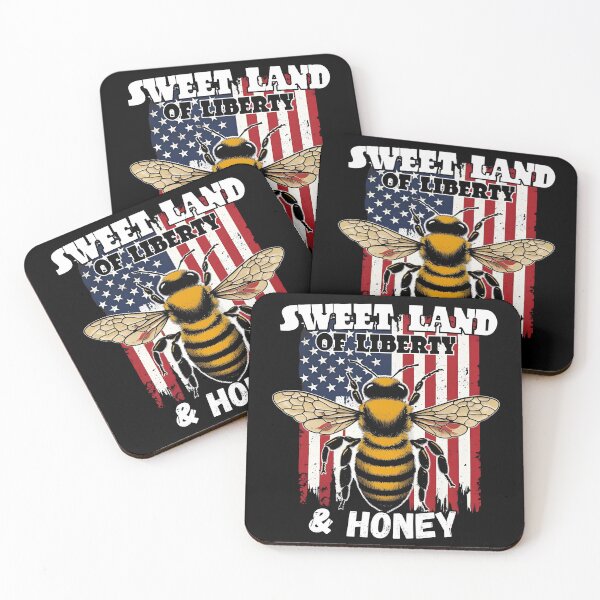 Item preview, 4th of July for Beekeeper - Sweet Land of Liberty & Honey designed and sold by PeteLawliiet.