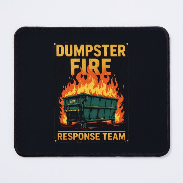 Item preview, Dumpster Fire Response Team designed and sold by StudioRedKoala.