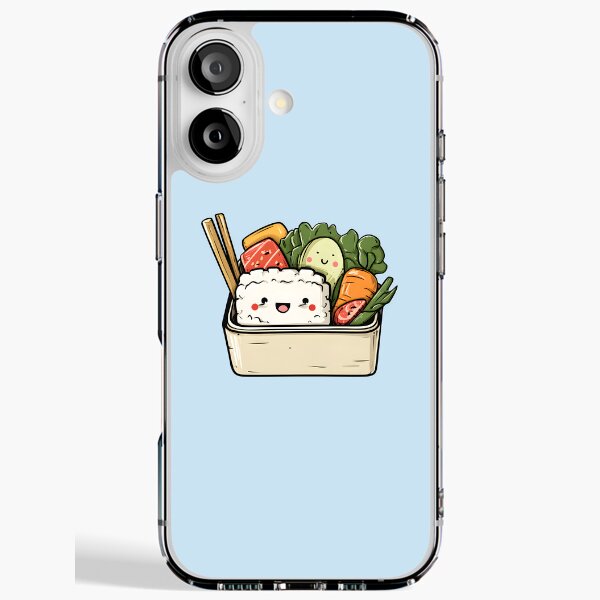 Cute Sushi Trio Stack, Kawaii Japanese Food Cute Sushi Trio Stack, Kawaii Japanese Food