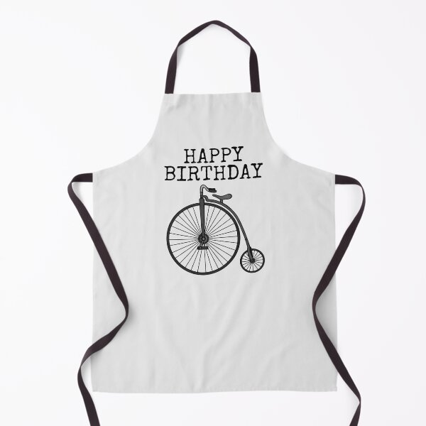 Item preview, Penny Farthing Bicycle, Happy Birthday, Cyclist Funny designed and sold by doodlerob.