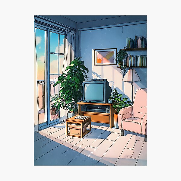 Item preview, Lofi Cozy Indoor designed and sold by bapupa.