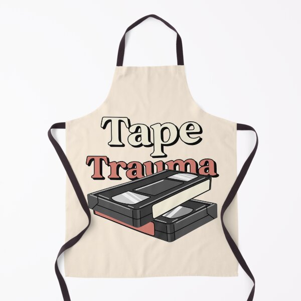 Item preview, TAPE TRAUMA Stacked VHS Cassettes With Retro Colors For Nostalgic Fans designed and sold by The Sun Brings Light.