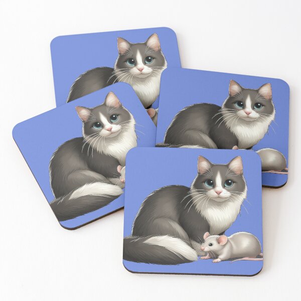 Item preview,  The Gentle Cat and the Brave Mouse designed and sold by IraBum.