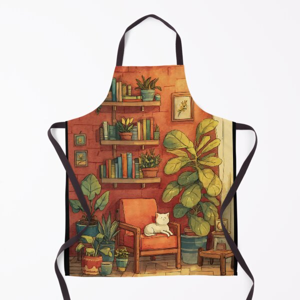 Item preview, Interior acogedor y relajado de estilo lofi designed and sold by bapupa.