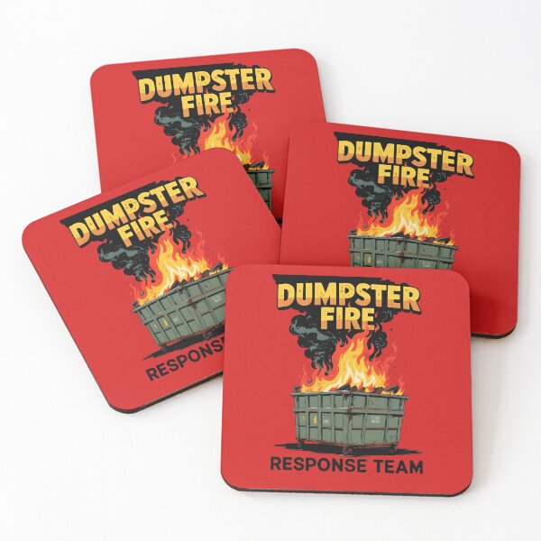 Item preview, Dumpster Fire Response Team designed and sold by StudioRedKoala.