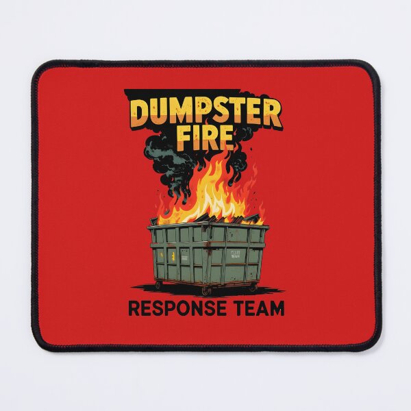 Item preview, Dumpster Fire Response Team designed and sold by StudioRedKoala.