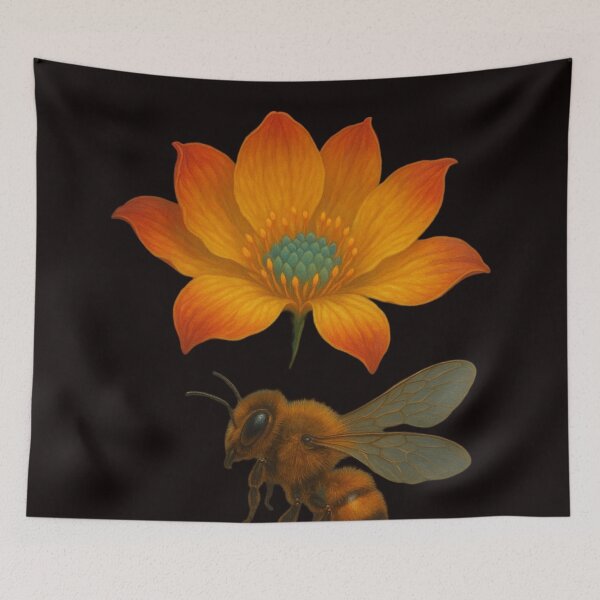 Item preview, Sweet Bee and Flower 2 designed and sold by DamioPolArt.