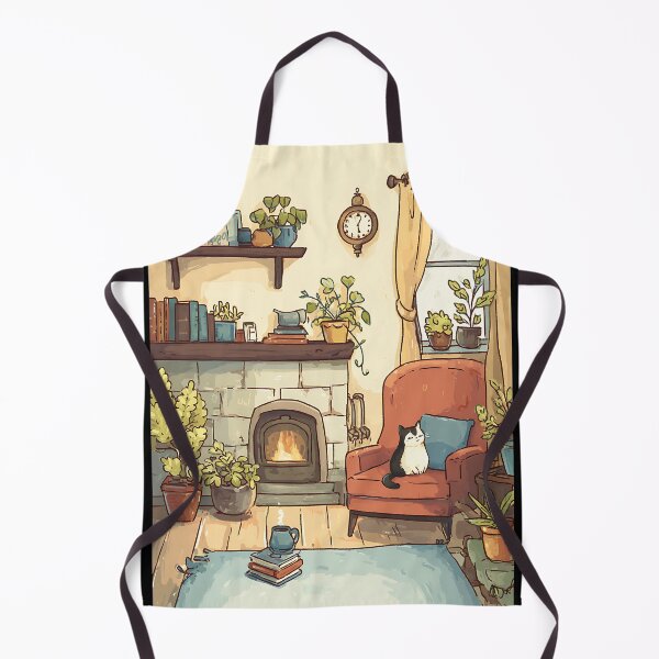 Item preview, Interior cálido y acogedor de Lofi designed and sold by bapupa.