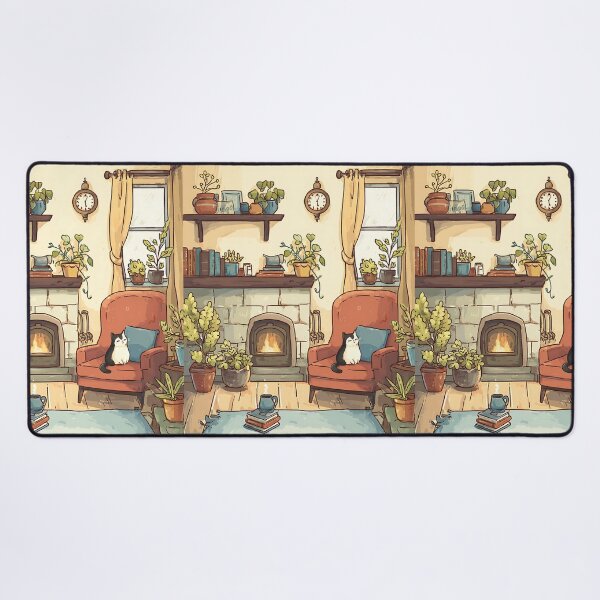 Item preview, Warm Lofi Cozy Indoor designed and sold by bapupa.