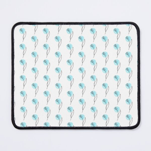 Item preview, Blue Line Art Tulip designed and sold by PaintingPositives.