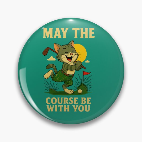 Item preview, May The Course Be With You – Funny Golf Bunny Design designed and sold by Right-UR.