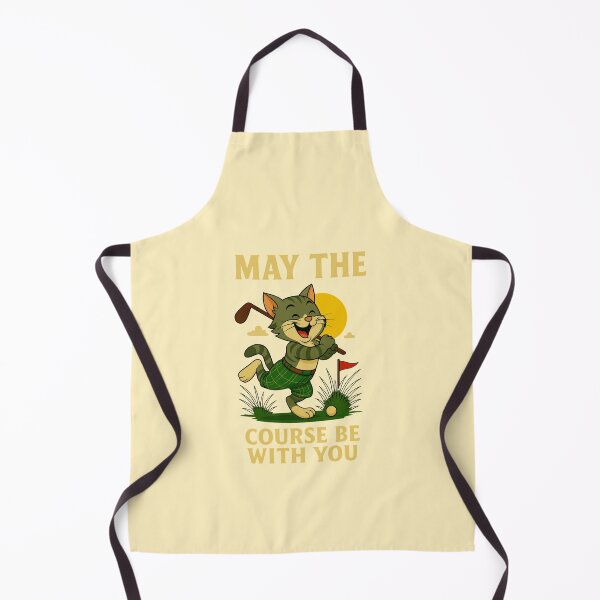 Item preview, May The Course Be With You – Funny Golf Bunny Design designed and sold by Right-UR.