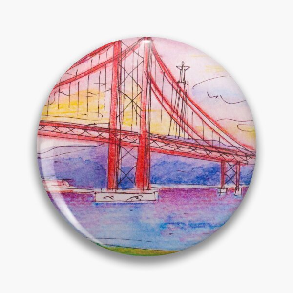 Item preview, Cristo Rei. Rio Tejo. Lisbon designed and sold by Tereza Pilar  Art.