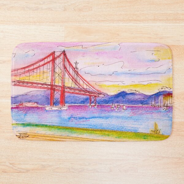 Item preview, Cristo Rei. Rio Tejo. Lisbon designed and sold by Tereza Pilar  Art.