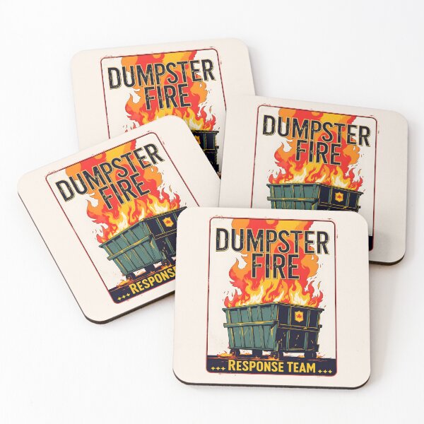Item preview, Dumpster Fire Response Team designed and sold by StudioRedKoala.