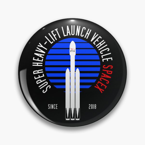 Item preview, SpaceX Falcon Heavy. Powered by Merlin Engines. Since 2018 (Washed and Worn) designed and sold by BGALAXY.
