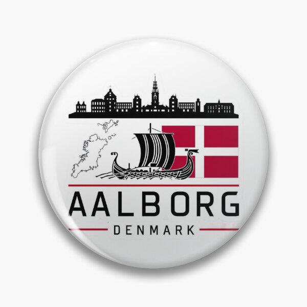 Item preview, Aalborg City Skyline and Viking Ship designed and sold by Aise06.