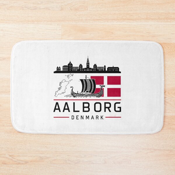 Item preview, Aalborg City Skyline and Viking Ship designed and sold by Aise06.