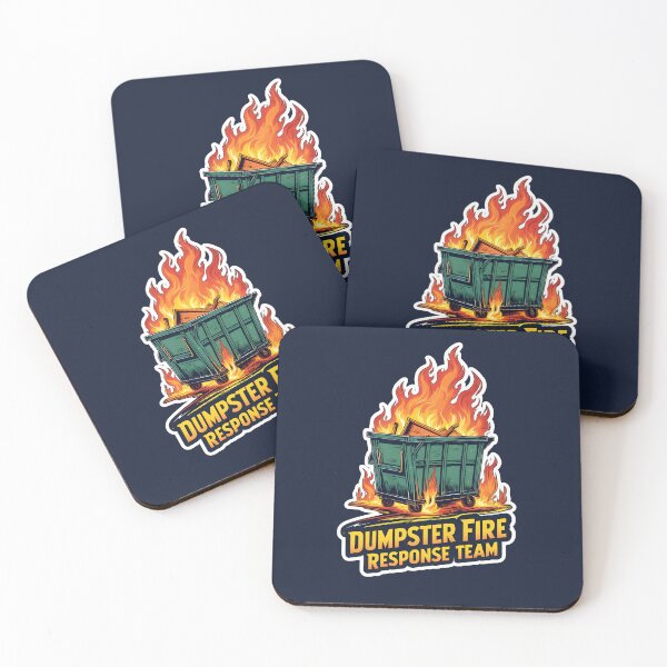 Item preview, Dumpster Fire Response Team designed and sold by StudioRedKoala.
