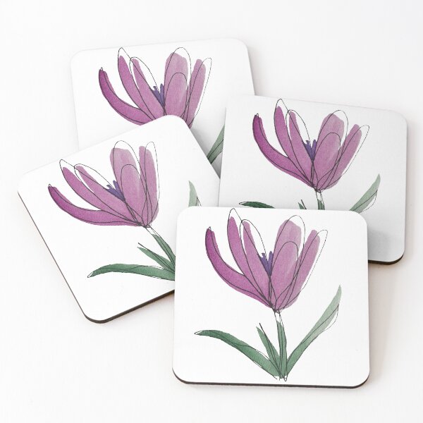 Item preview, Purple Watercolour Crocus #2 designed and sold by PaintingPositives.