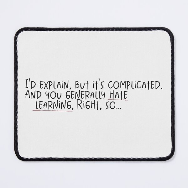 Item preview, I'd explain, but it's complicated. And you generally hate learning, right, so... | we were liars designed and sold by Pinu92.