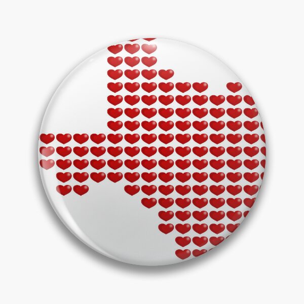 Item preview, Texas Heart Fill designed and sold by TheIconSmith.