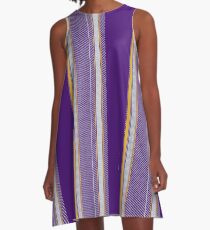 Tiger Camelot Pinstripe 2 A-Line Dress