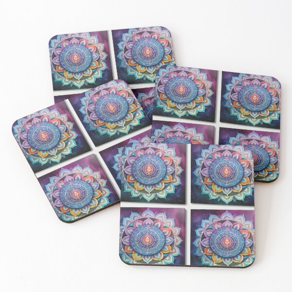 Item preview, Mandal Chakra flower  designed and sold by Unique Universe Art .