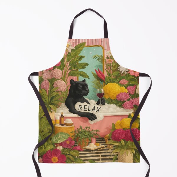 Item preview, RELAX GARDEN BLACK CAT designed and sold by La Loca.