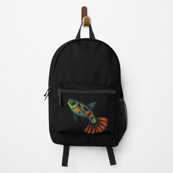 Item preview, Guppy Endler Fish - Pixel Art - 8bit graphics 16bit graphics - Retro Fish Art designed and sold by Kabuji Store.