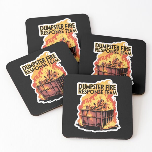 Item preview, Dumpster Fire Response Team designed and sold by StudioRedKoala.