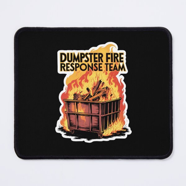 Item preview, Dumpster Fire Response Team designed and sold by StudioRedKoala.