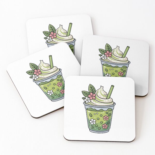 Item preview, macha bubble tea designed and sold by jkrphoto.