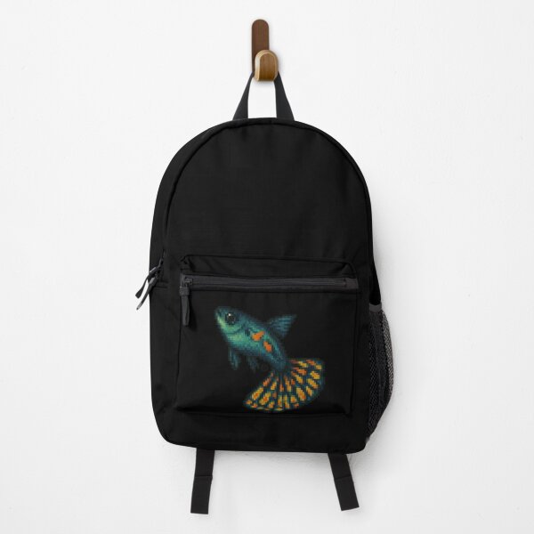 Item preview, Guppy Fish - Pixel Art - 8bit graphics 16bit graphics - Retro Fish Art - Mosaic Guppy designed and sold by Kabuji Store.