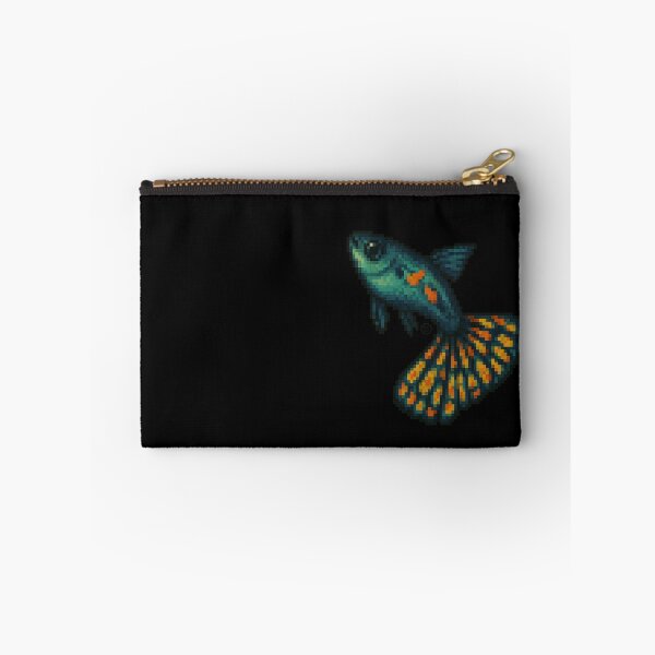 Item preview, Guppy Fish - Pixel Art - 8bit graphics 16bit graphics - Retro Fish Art - Mosaic Guppy designed and sold by Kabuji Store.