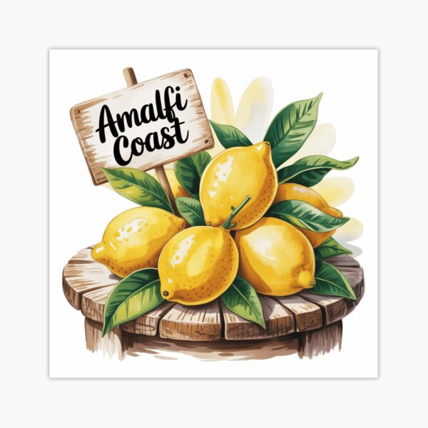 Item preview, Amalfi Coast Lemons designed and sold by ArtQueen777.