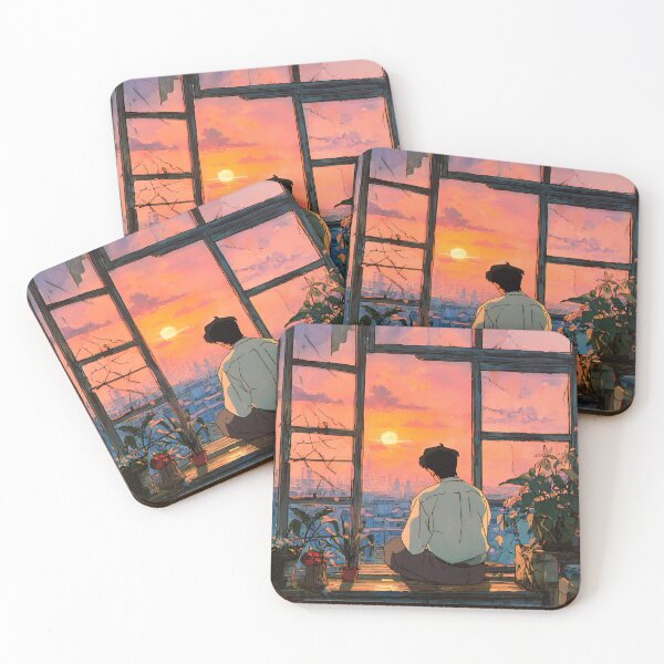 Item preview, Dreamy Lofi Anime designed and sold by bapupa.