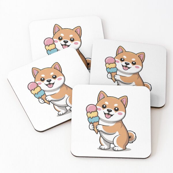 Item preview, dog with ice cream designed and sold by jkrphoto.
