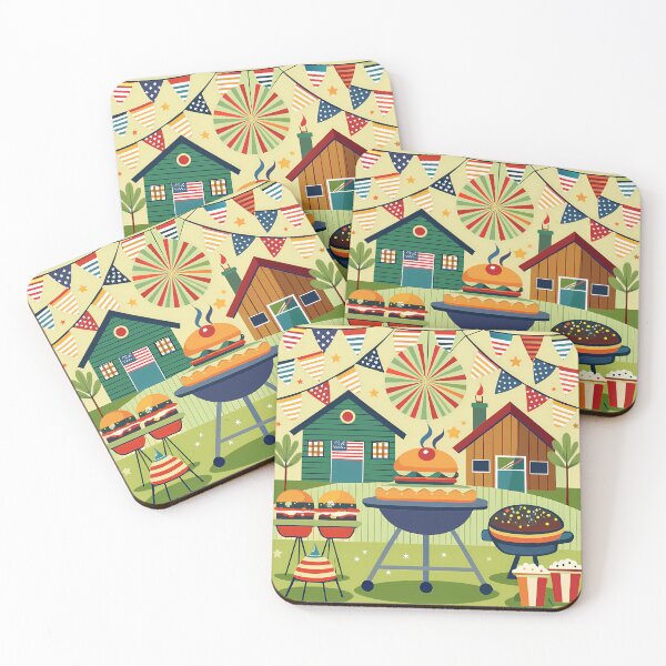 Item preview, Patriotic Backyard BBQ Celebration designed and sold by ART ATTACK ZONE.