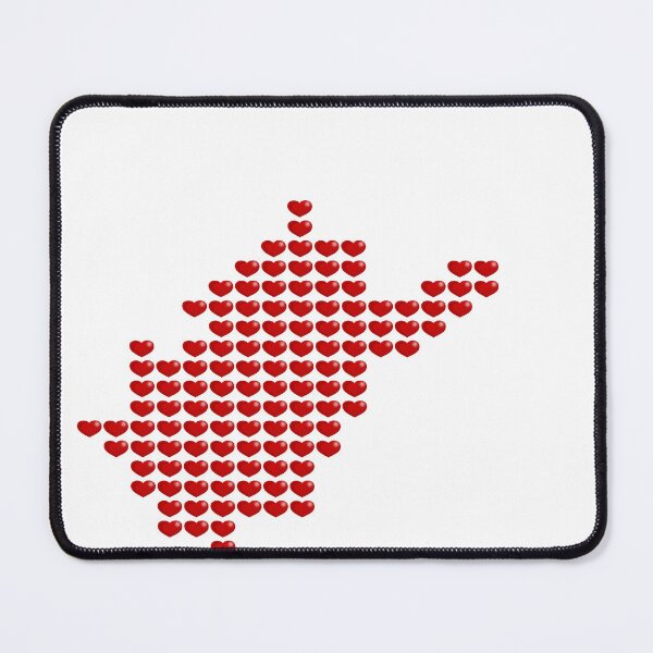 Item preview, West Virginia Heart Fill designed and sold by TheIconSmith.