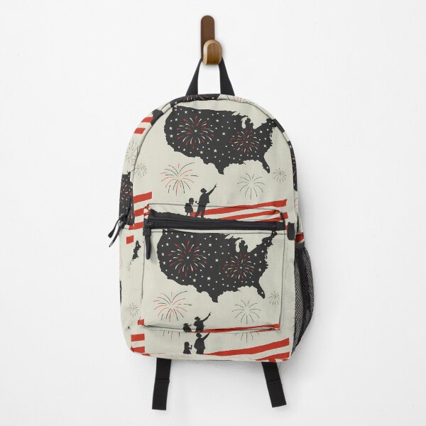 Item preview, "Watching Fireworks Across a Star-Spangled USA" designed and sold by ART ATTACK ZONE.