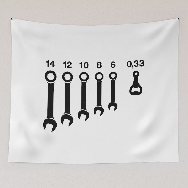 Item preview, Wrench / wrenches beer bottle opener tools designed and sold by LaundryFactory.
