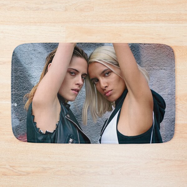 Item preview, Two models posing with their arms up Grunge street photography designed and sold by Vintage Designs +.