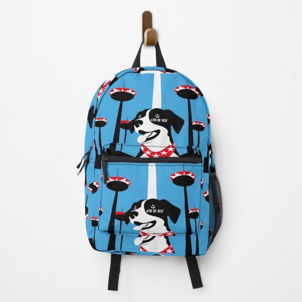 Item preview, "Patriotic Dog Celebrating 4th of July" designed and sold by ART ATTACK ZONE.