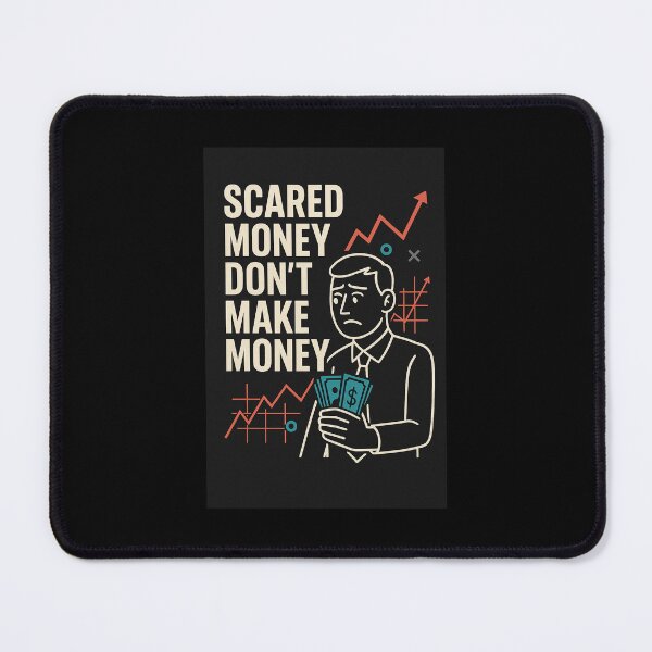 Item preview, Scared Money Don't Make Money - fear designed and sold by MrDuma.