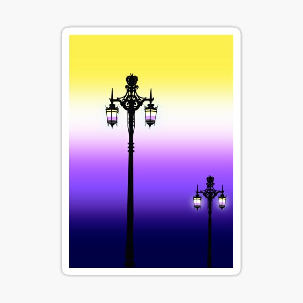 Item preview, Non Binary Pride Brighton Lights designed and sold by Art Gurl Roxy.