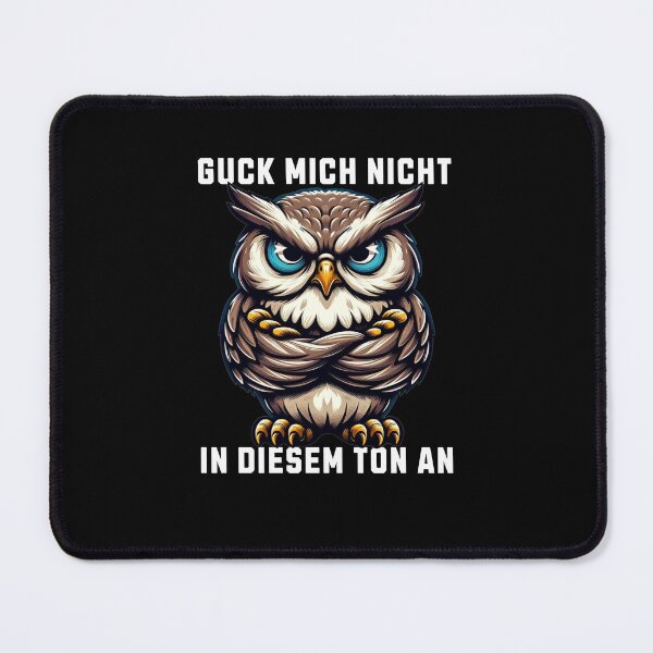 Item preview, Don't look at me in that tone! Grumpy Owl designed and sold by MEMES-GER.
