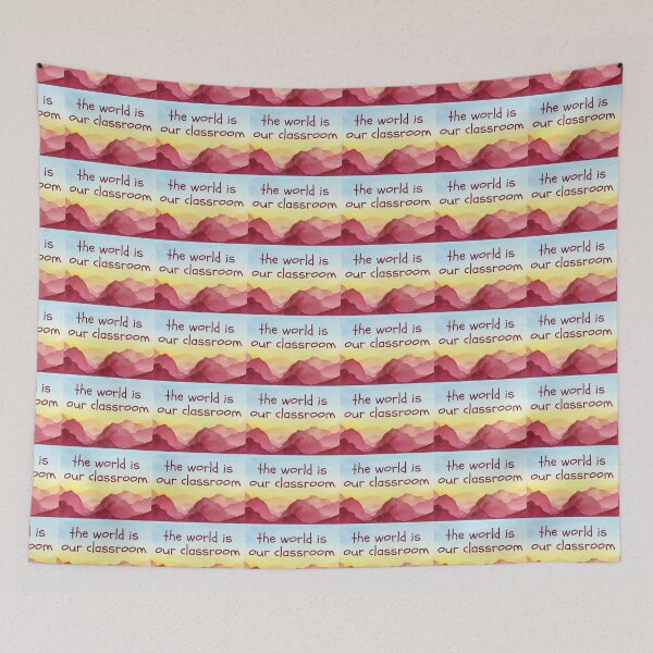 Item preview, The World is Our Classroom designed and sold by SouthBranchCoop.