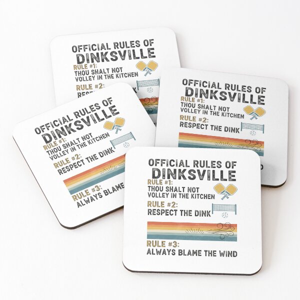 Item preview, Dinksville Rules - Pickleball designed and sold by TheKitchenLine.