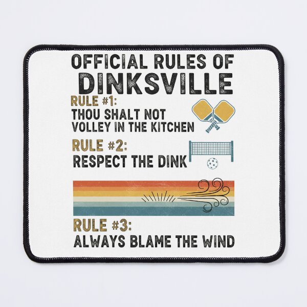 Item preview, Dinksville Rules - Pickleball designed and sold by TheKitchenLine.